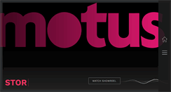 Desktop Screenshot of motus.tv